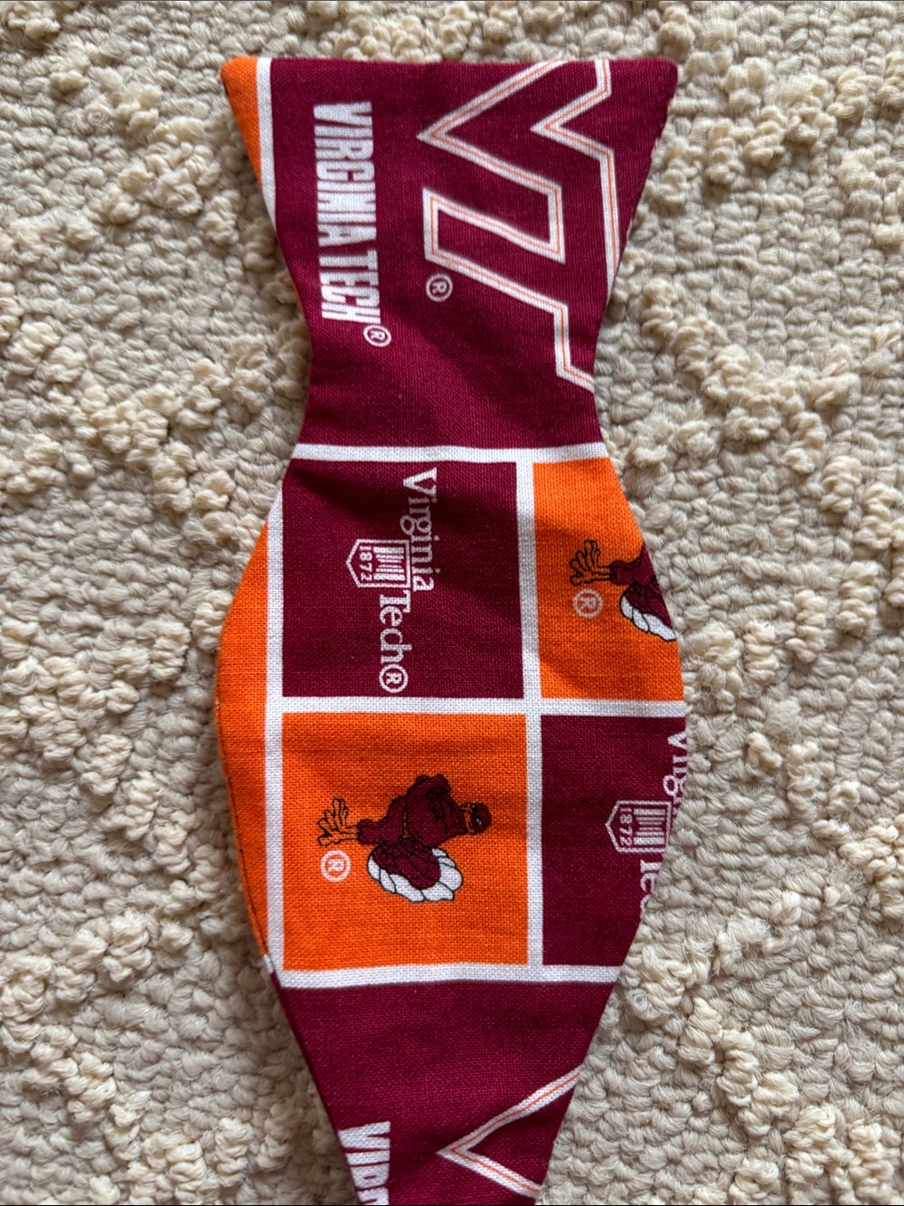 Virginia Tech Bow Tie - Picture 4 of 5